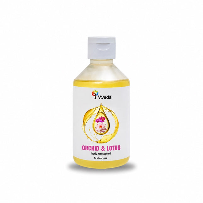 Verana Huile de Massage Orchidée Lotus - 250ml