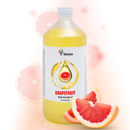 Huile de Massage Verana Pamplemousse - 100% Naturelle - 1L