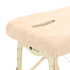 ZenGrowth Microvezel hoeslaken massagetafel met uitsparing - Zandbeige