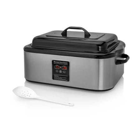 Chauffe-pierres de massage HABYS 17 litres avec écran