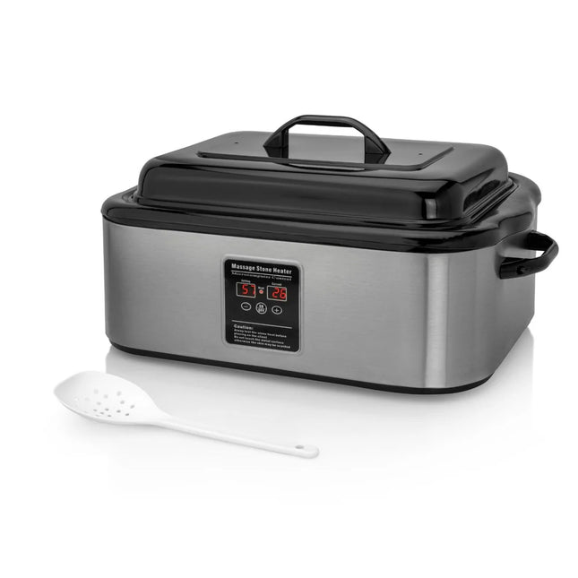 Chauffe-pierres de massage HABYS 17 litres avec écran
