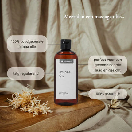 ZenGrowth Koudgeperste Jojoba Olie 150 ml