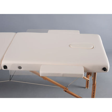 AVENO LIFE Inklapbare Massagetafel Eden Créme - demassageshop.nl