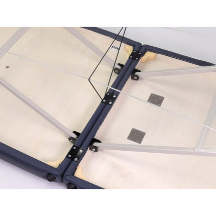 AVENO LIFE Inklapbare Massagetafel Verona Zwart/Blauw - demassageshop.nl
