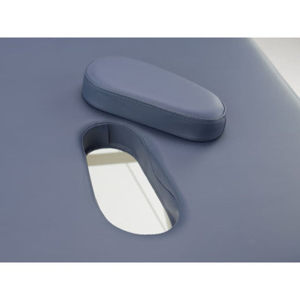 AVENO LIFE Inklapbare Massagetafel Verona Zwart/Blauw - demassageshop.nl