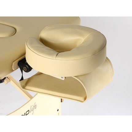 AVENO LIFE Inklapbare Massagetafel eSpirit Moco Beige - demassageshop.nl