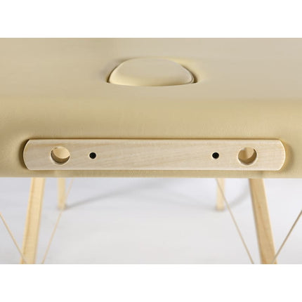 AVENO LIFE Inklapbare Massagetafel eSpirit Moco Beige - demassageshop.nl
