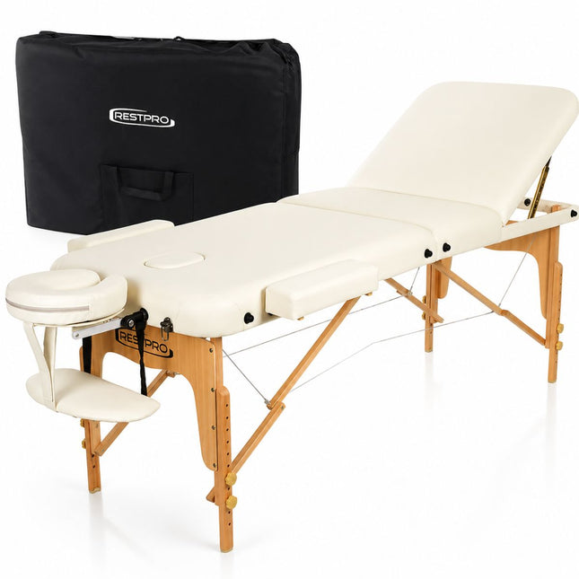 Table de Massage Pliante RESTPRO VIP 3 Crème