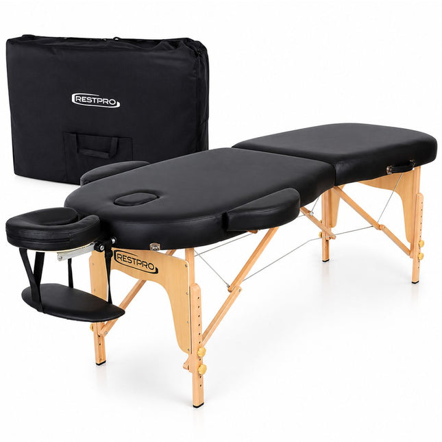 Table de massage pliante RESTPRO VIP Oval 2 Noir