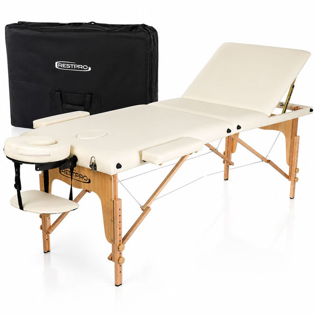 Table de massage pliable RESTPRO Classic 3 Crème