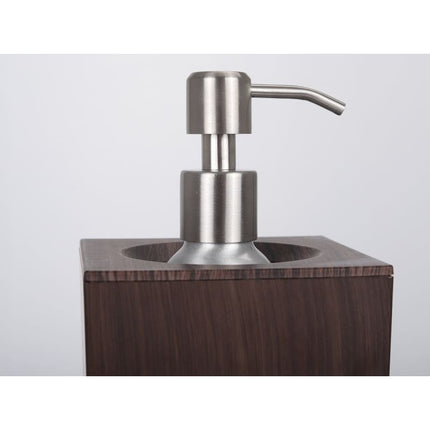 HABYS Massageolie Verwarmer Donker Bruin Aluminium Fles - demassageshop.nl