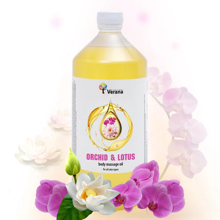 Huile de Massage Verana Orchidée Lotus - 1L