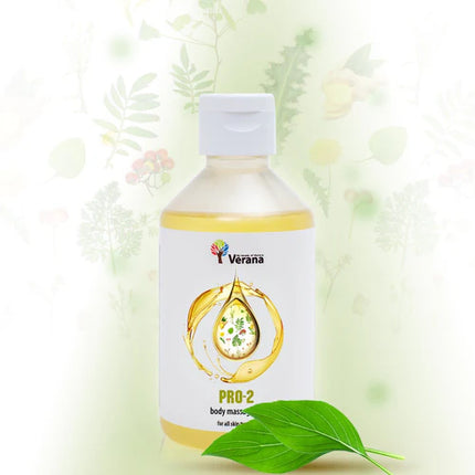 Huile de massage Verana PRO-2 - 100% Naturelle - 250ml