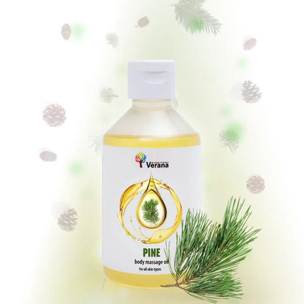 Huile de massage Verana Pomme de pin - 100% Naturel - 250ml