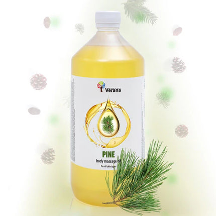 Huile de massage Verana Pomme de pin - 100% Naturelle - 1L