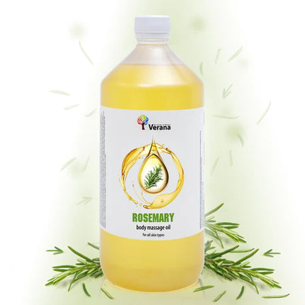 Huile de massage Verana Romarin - 100% naturelle - 1L