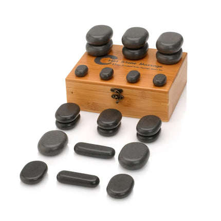 RESTPRO Kit de pierres chaudes de massage - 22 pièces