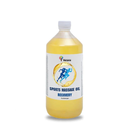 Verana Huile de Massage Sport et Récupération - 100% Naturel - 1L