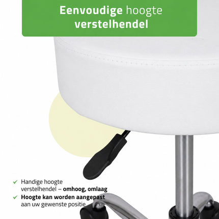 HABYS Tabouret Tila Blanc