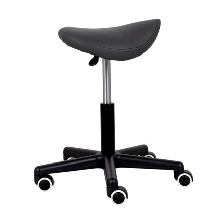 Tabouret ergonomique en forme de selle HABYS Lumo Noir