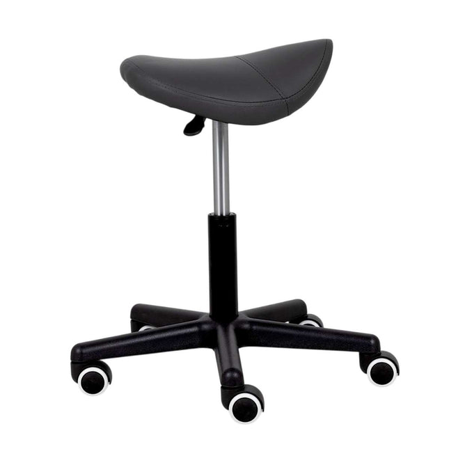 Tabouret ergonomique en forme de selle HABYS Lumo Noir