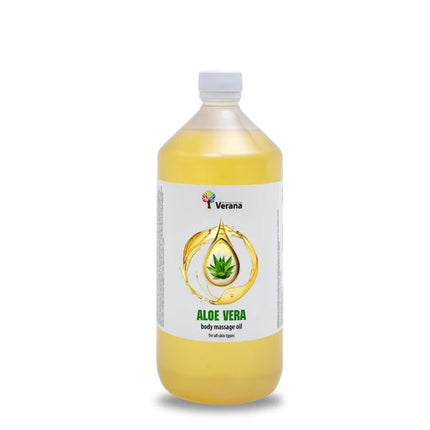 Verana Huile de massage naturelle Aloe Vera 1L