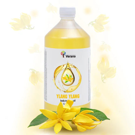 Huile de massage Verana Ylang Ylang - 100% Naturelle - 1L