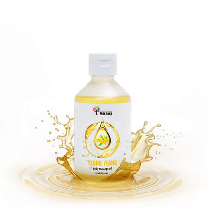 Huile de massage Verana Ylang Ylang - 100% Naturelle - 250ml