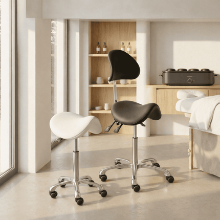 HABYS Tabouret de selle ergonomique Alma Gris