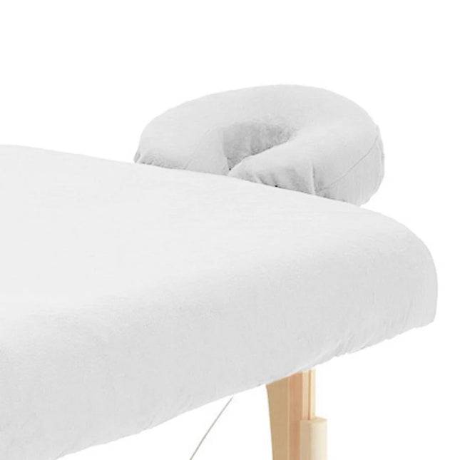 ZenGrowth Microvezel Hoeslakenset Massagetafel Wit