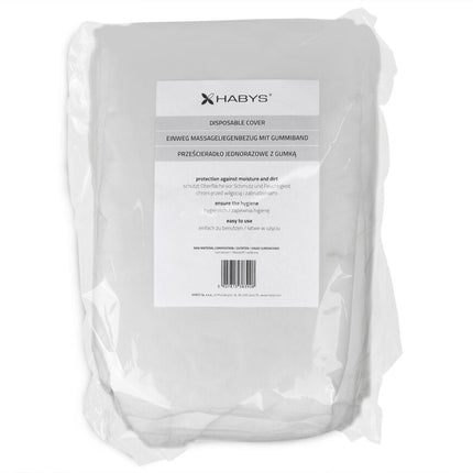 HABYS Drap de massage jetable avec élastique (10 pièces)