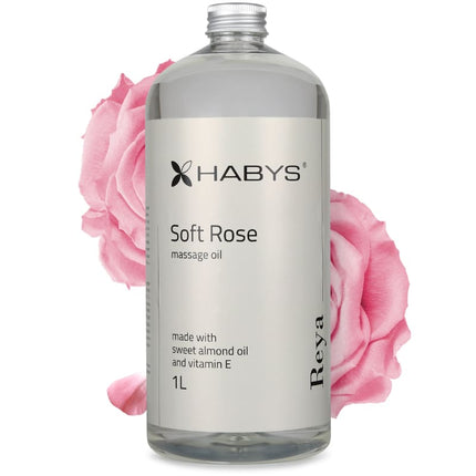 Huile de massage parfum Rose - Rose Douce - 1L