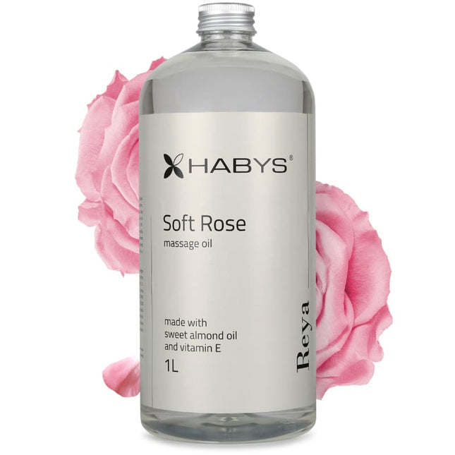 Huile de massage parfum Rose - Rose Douce - 1L