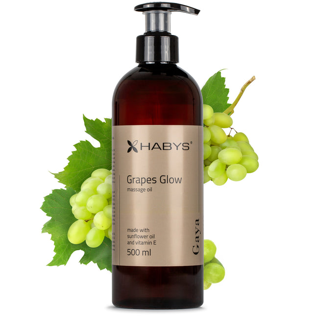 Huile de massage Huile de tournesol - Grapes Glow - 500 ml