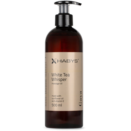 Huile de massage Huile de tournesol - White Tea Whisper - 500ml