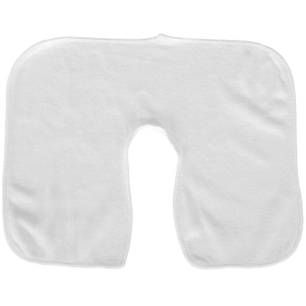 Microvezel hoofdsteunhoes 6 stuks - Wit