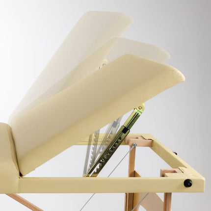 AVENO LIFE Inklapbare Massagetafel Bianca Beige - demassageshop.nl