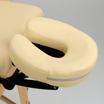 AVENO LIFE Inklapbare Massagetafel Bianca Beige - demassageshop.nl