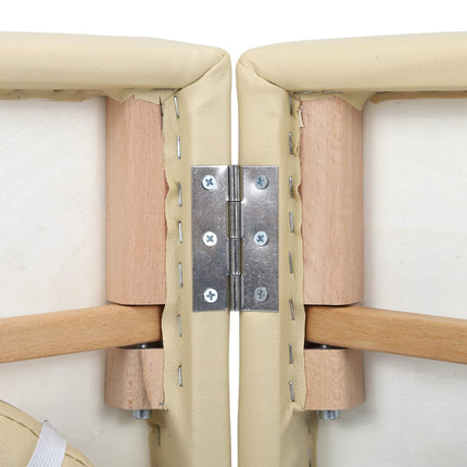 AVENO LIFE Inklapbare Massagetafel Sonia Beige - demassageshop.nl