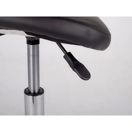 HABYS Ergonomische Zadelkruk Lofi Zwart - demassageshop.nl