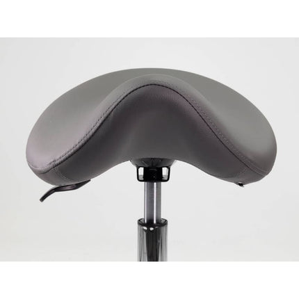HABYS Ergonomische Zadelkruk Alma Grijs - demassageshop.nl