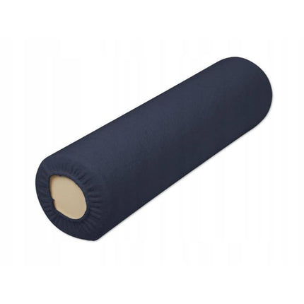 Badstof knierol overtrek - Navy Blauw - 15 x 60 cm - demassageshop.nl