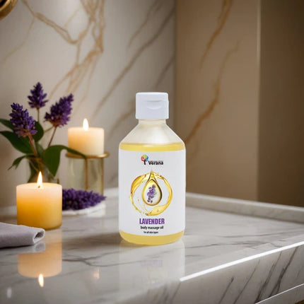 Huile de massage Verana Lavande - 100% Naturelle - 250ml
