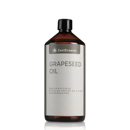 ZenGrowth Huile de Pépins de Raisin 100% Naturelle 1l