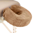 Microvezel hoofdsteunhoes voor massagetafel - Bruin (2 stuks)