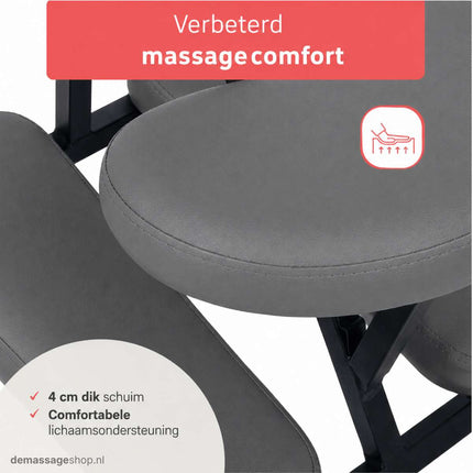 HABYS Fauteuil de massage pliable Flexo Gris