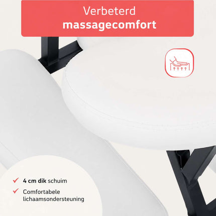 HABYS Chaise de massage pliable Flexo Blanche