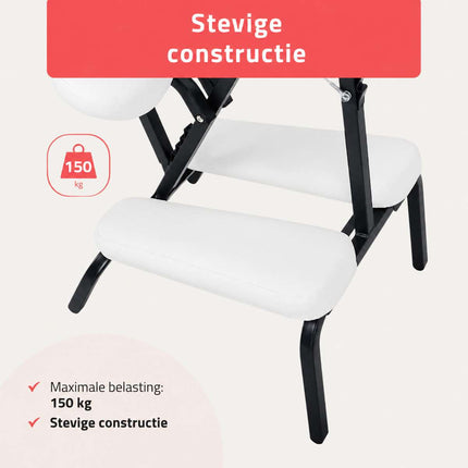 HABYS Chaise de massage pliable Flexo Blanche