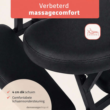 Fauteuil de massage pliable HABYS Flexo Noir