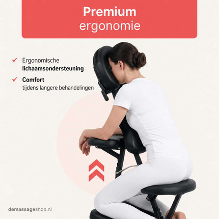 Fauteuil de massage pliable HABYS Flexo Noir